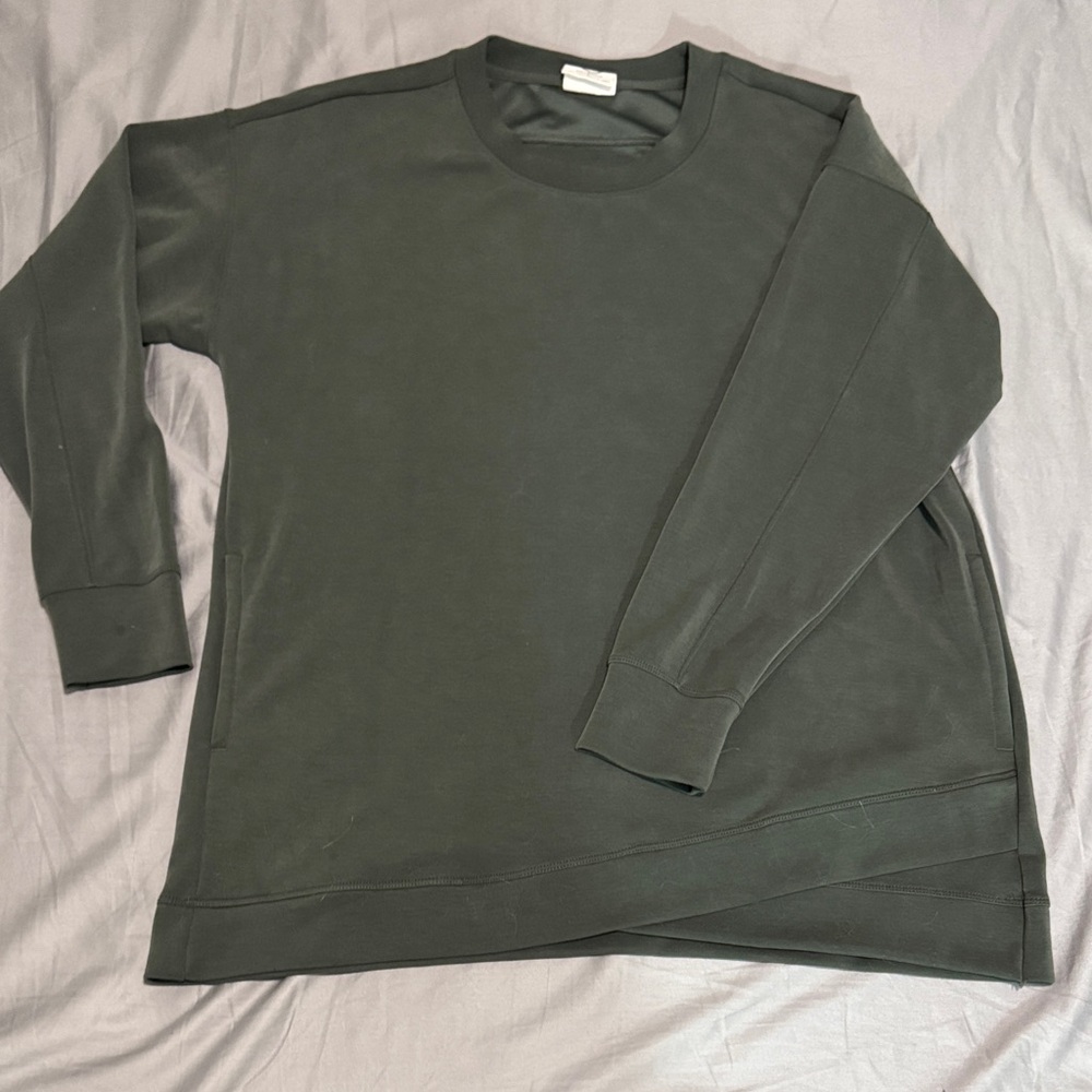 Dark Green Women's Sweatshirt